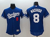 Dodgers 8 Manny Machado Royal Flexbase Stitched Baseball Jerseys,baseball caps,new era cap wholesale,wholesale hats